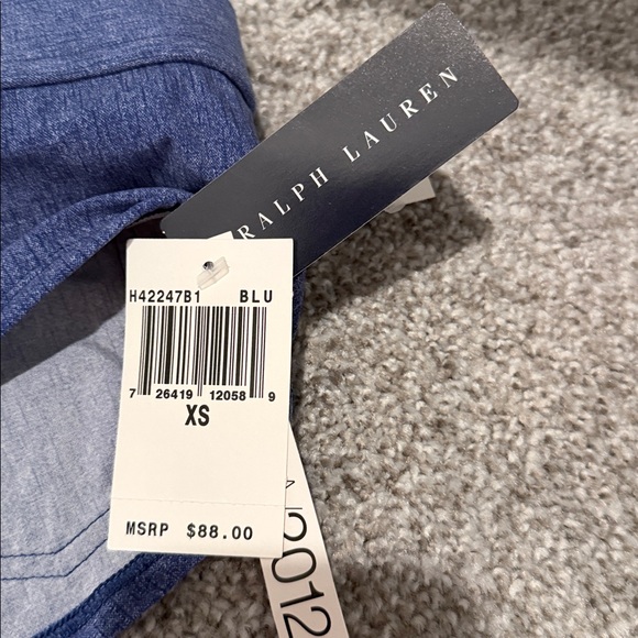 Ralph Lauren Blue bikini or swim short shorts - Picture 2 of 4